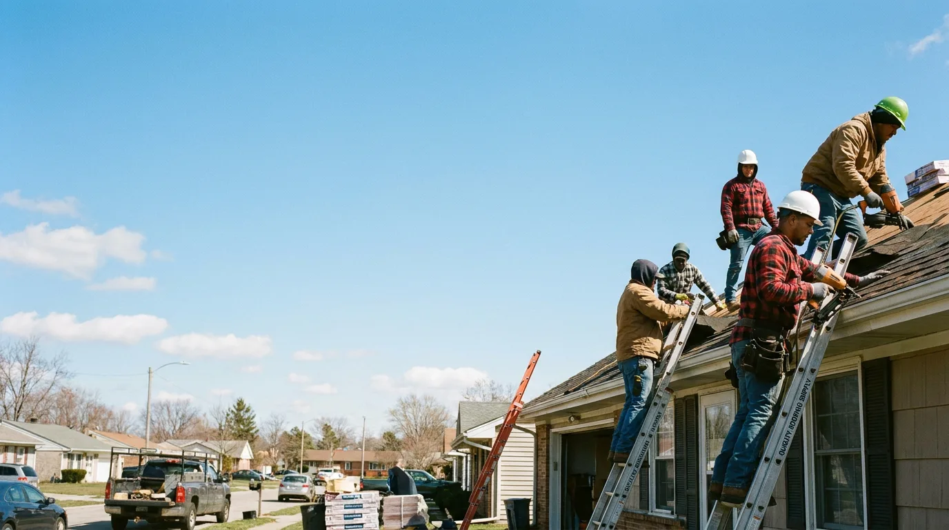 Roofing in Henrietta, MO near me